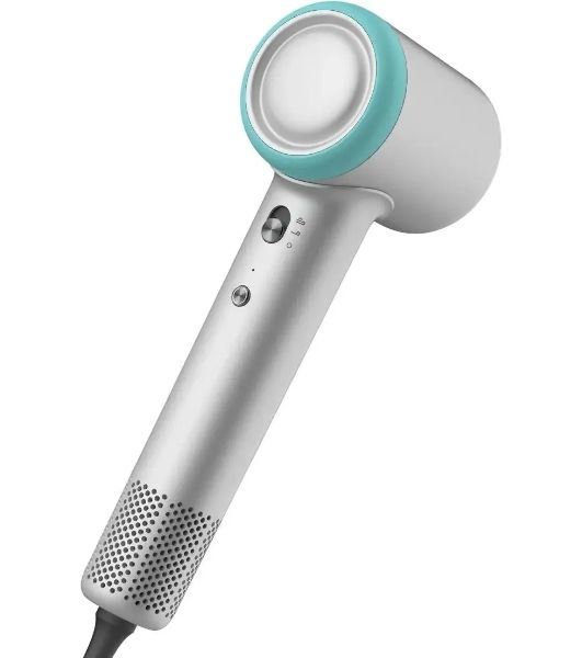 Фен Deerma DEM-CF51W серый, 1400 Вт, компактный, ионизация