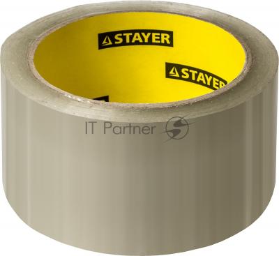 Лента STAYER "MASTER" клеящая,   прозрачная, толщина 45 мк, 48мм х 60м 1204-50