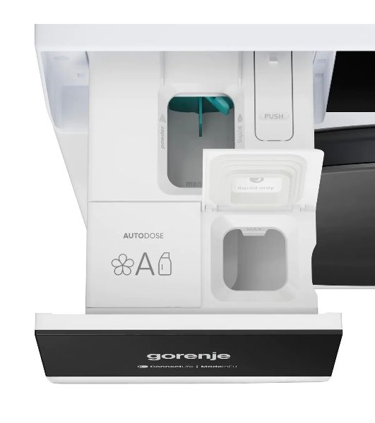 Стиральная машина Gorenje WG8X4AT4, белая, загрузка фронтальная 10.5 кг, 1400 об/мин, класс: A+++