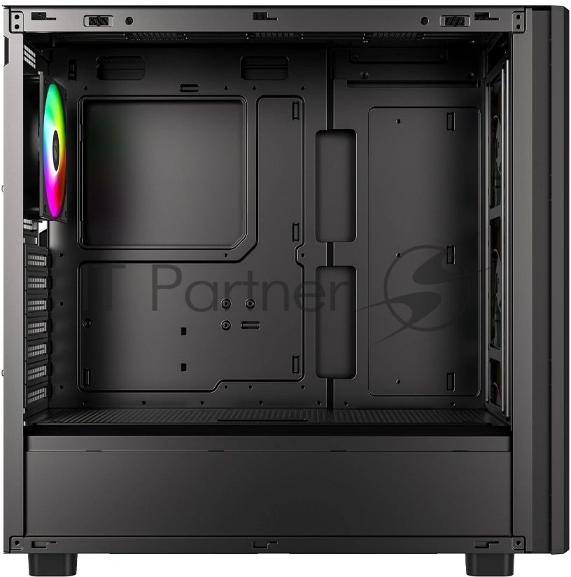 Корпус ID-Cooling Ware 510 черный без БП ATX 7x120mm 5x140mm 1xUSB2.0 1xUSB3.0 audio bott PSU