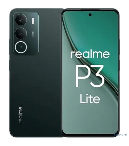 Смартфон Realme P3 Lite RMX5300 4/128Gb, зеленый