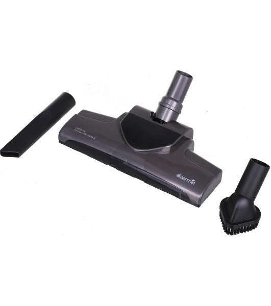 Пылесос вертикальный DEERMA Combo DX700S серый/черный, питание от сети, 210 Вт, уборка сухая, пылесборник 0.8 л