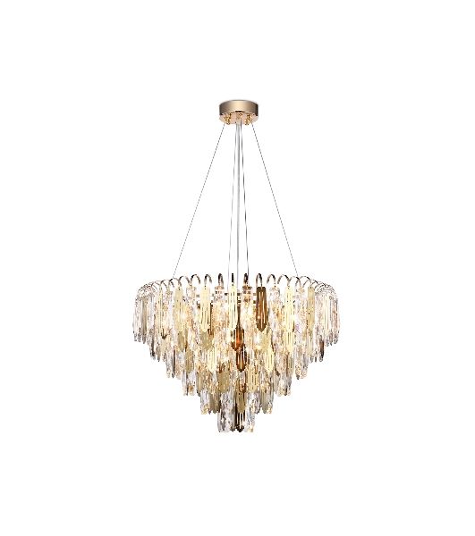 Светильник Ambrella light TR5258/11 SGD/CL золото/прозрачный E27*11 max 40W D600*400
