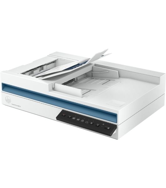 Сканер планшетный HP Scanjet Pro 2600 f1, A4, CIS, 600x600dpi, ДАПД 60 листов, ч/б 25 стр. или 50 изобр. в минуту (300dpi),цв. 25 стр/мин/50 изобр/мин, 48 бит, 24 бит, USB 2.0 (20G05A)