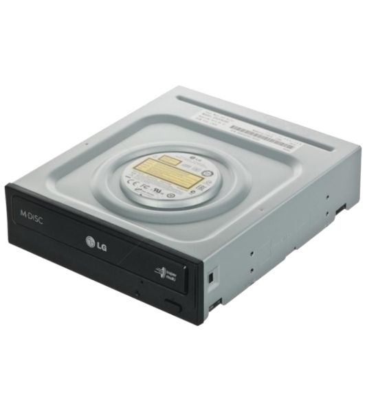 Оптический привод DVD-RW LG GH24NSD5 (SATA, черный) OEM