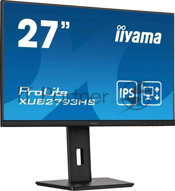 Монитор 27" Iiyama ProLite XUB2793HS-B6 IPS 1920x1080, 100 Гц, 1 мс, 250 кд/м2, 1хHDMI, 1хDP, 1x3.5 мм, черный