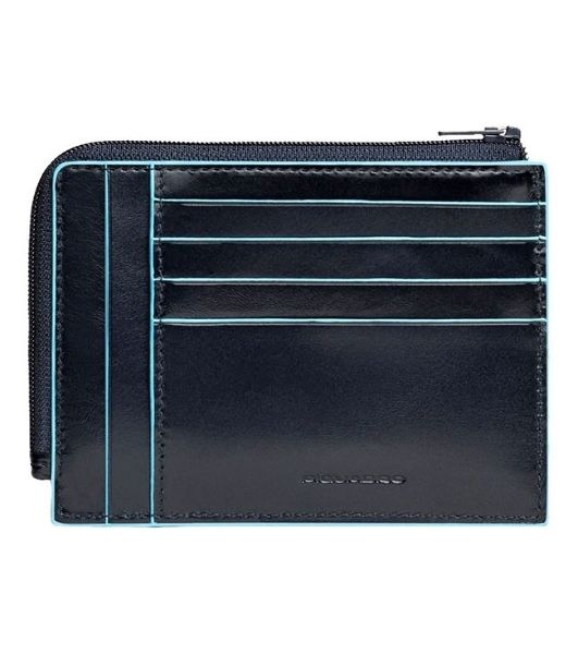 Картхолдер Piquadro Blue Square PU1243B2R/BLU2 синий, натуральная кожа