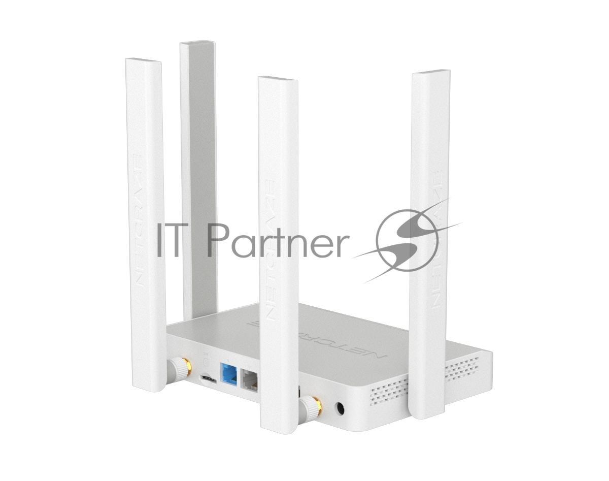Интернет-центр Netcraze Runner 4G (NC-2212) с модемом 4G, Mesh Wi-Fi N300 и 4-портовым Smart-коммутатором