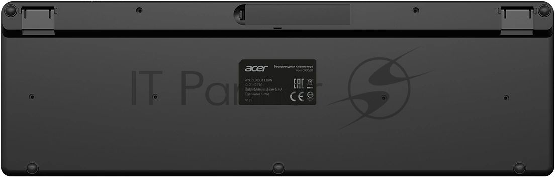Клавиатура Acer OKR501 черный USB беспроводная Multimedia (ZL.KBD11.00N)