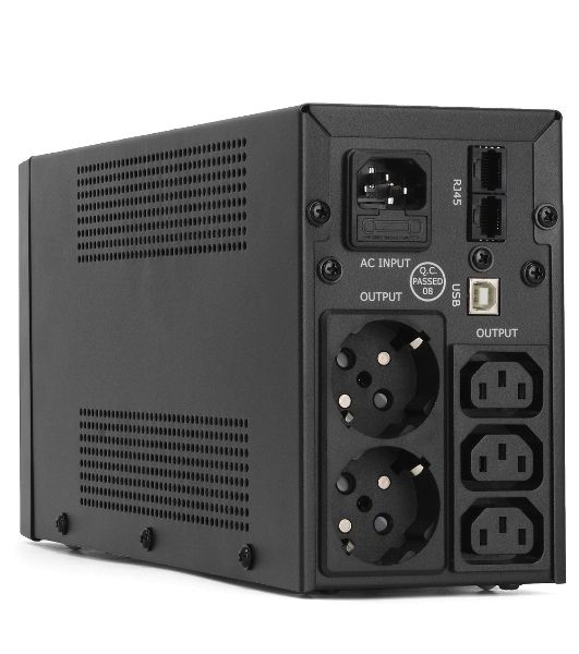 Источник бесперебойного питания Crown CMU-SP650COMBO/650 ВА/390 Вт/2 х CEE 7 (евророзетка), 3 x IEC 320 C13 (компьютерная)