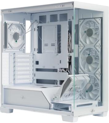 Корпус eATX Eurocase M9 Max-Fish tank M9 MAX 2ARGB 3_0_2 WHITE белый