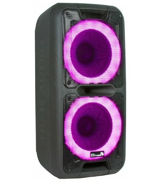 Колонка Eltronic 10" (20-14 DANCE BOX 300) динамик 2шт/10" с TWS 80 Вт черный
