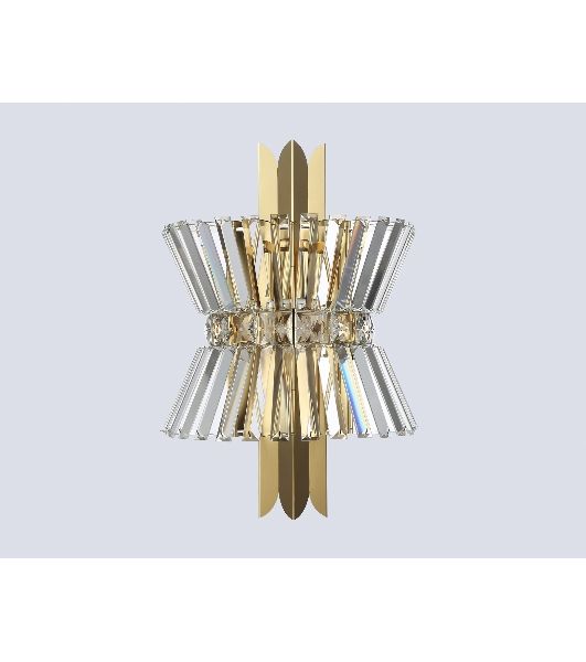 Настенный светильник Ambrella light LH41029/2 BS/CL латунь/прозрачный E14*2 max 40W 310*180*460