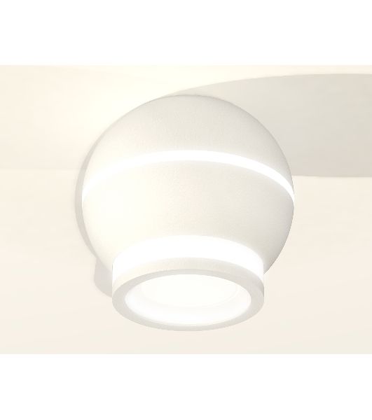 Светильник Ambrella Light XS1101040 SWH/FR белый песок/белый матовый MR16 GU5.3 LED 3W 4200K (C1101, N7120)