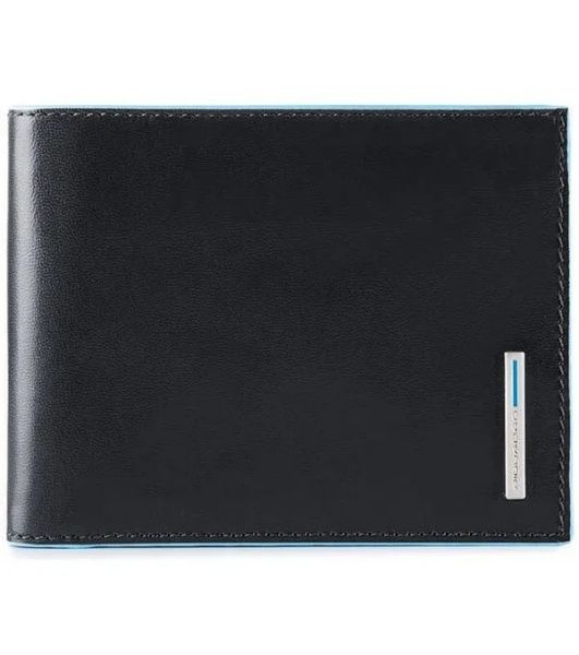 Кошелек мужской Piquadro Blue Square PU1239B2R/N черный натур.кожа