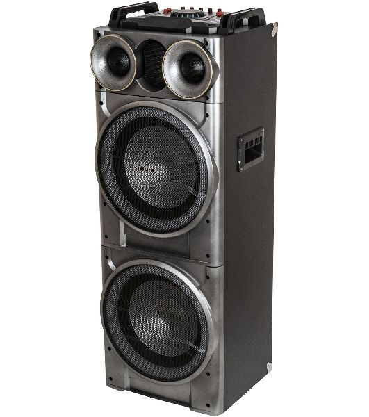 Минисистема SUPRA SMB-2150 черный 1200Вт FM USB BT SD (в комплекте: активн.+пассив.колонки)