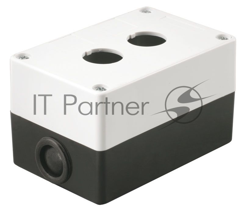 Корпус КП102 IEK BKP10-2-K01 для кнопок 2места белый