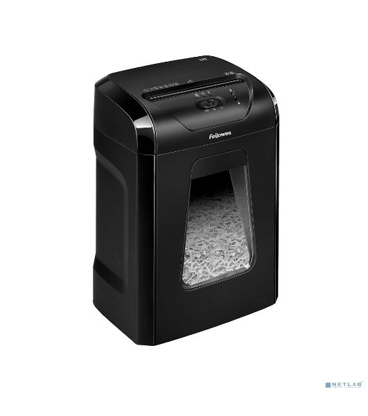 Шредер Fellowes PowerShred 12C FS-71201 DIN P-4, 4х40мм, 12лст., 18лтр.,Safety Lock