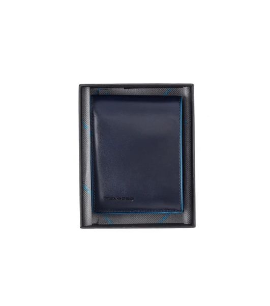 Кошелек мужской Piquadro Blue Square PU1240B2/BLU2 синий натур.кожа