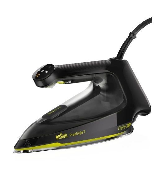 Утюг Braun FI7255GR черный/зеленый, 2000 Вт, 55 г/мин, 240 г/мин, 350 мл