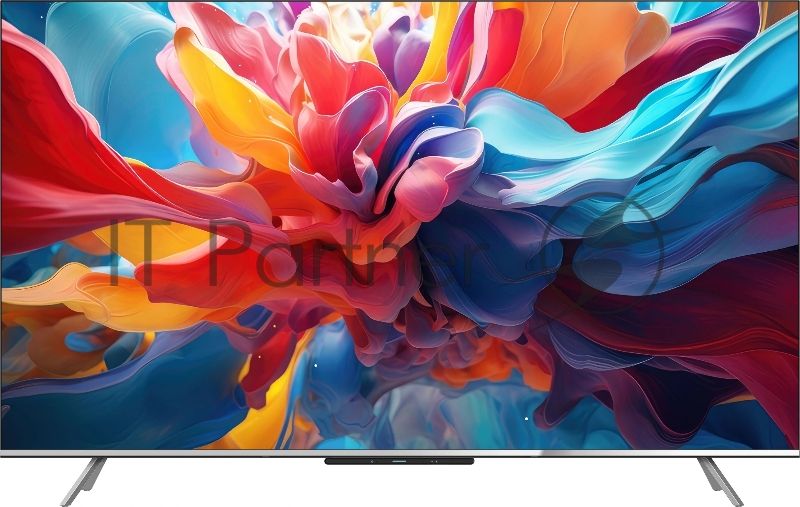 Телевизор Skyworth 50" 50Q66G серебристый QLED UHD 60Hz GoogleTV