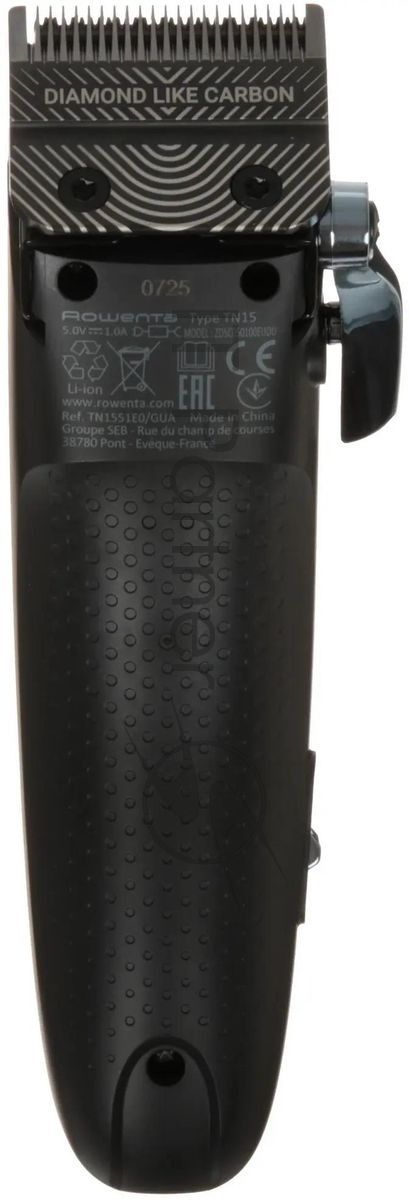 Машинка для стрижки Rowenta TN1551E0 серебристый/черный (насадок в компл:12шт)
