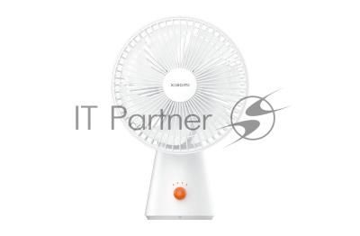 Вентилятор Xiaomi Rechargeable Mini Fan белый, настольный, 10 Вт, 4 скорости, 8.7 см