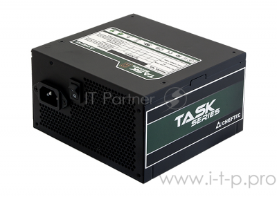 Блок питания Chieftec TPS-500S, 500Вт, 80 PLUS Bronze, 120мм, серый