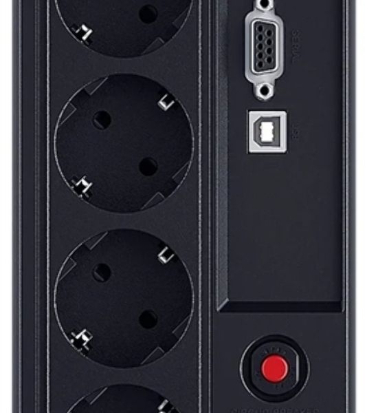 Источник бесперебойного питания CyberPower VP1000ELCD/1000 ВА/550 Вт/USB/RS-232/RJ-11/RJ-45/4 х CEE 7 (евророзетка)