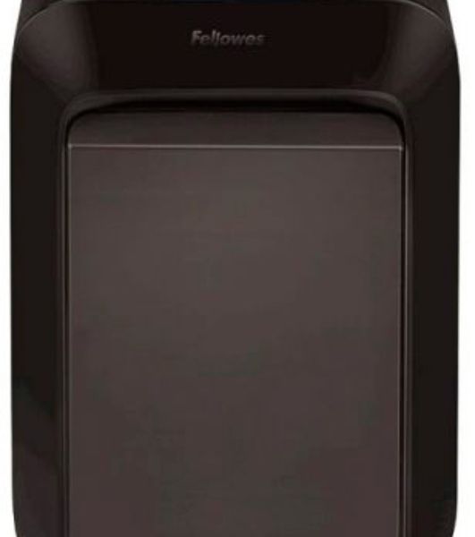 Шредер Fellowes PowerShred LX210 черный (секр.P-4) перекрестный 16лист. 23лтр. скрепки скобы пл.карты