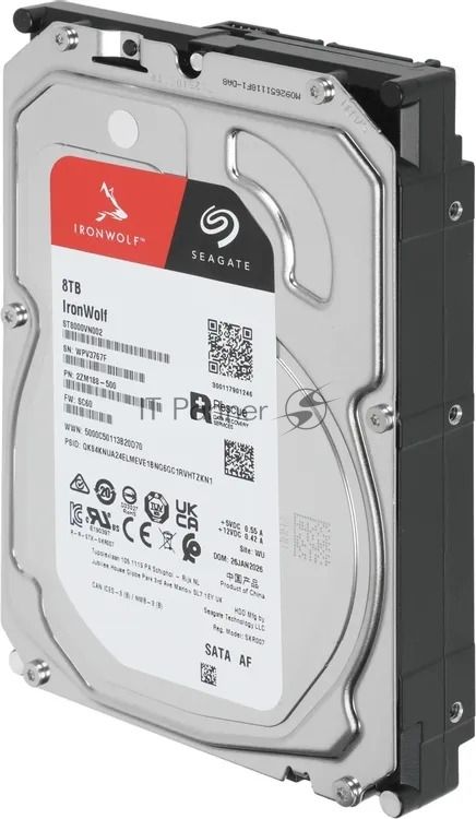 Жесткий диск HDD Seagate IronWolf 8Tb 5400rpm SATA 256Mb 3.5"