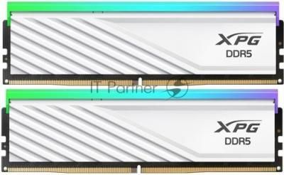 Оперативная память XPG Lancer Blade, DDR5, 32GB (2x16GB), 6400MHz, CL32, DIMM, с радиаторами, RGB, белый