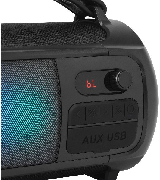 Колонка портативная Hyundai H-PS1025 черный 40W 2.0 BT 10м 3000mAh