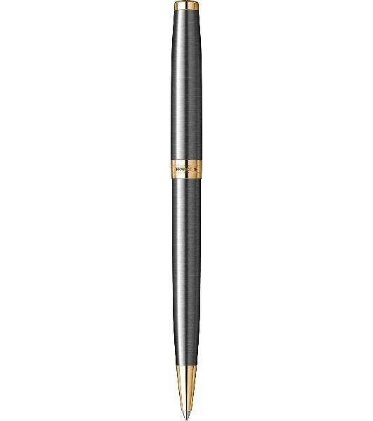 Ручка шариковая Parker Sonnet Grey Core GT (2213679) M, черные чернила, подарочная коробка