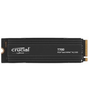 Накопитель SSD Crucial T700 2Tb PCIe Gen5 NVMe M.2 SSD with heatsink CT2000T700SSD5