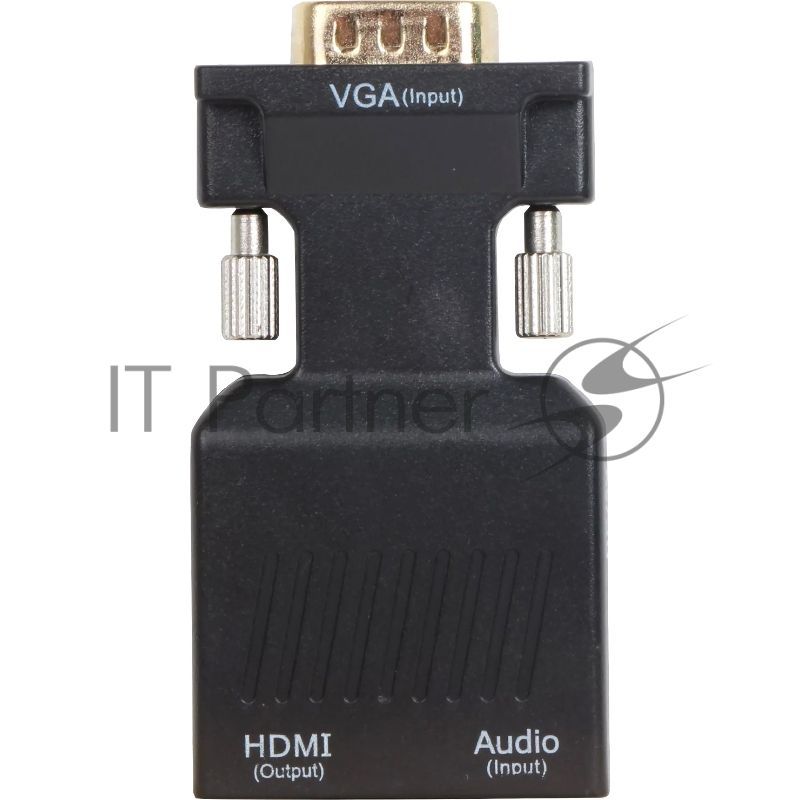 Переходник VCOM CA337A VGA(M)+audio+microUSB --> HDMI(F)1080*60Hz