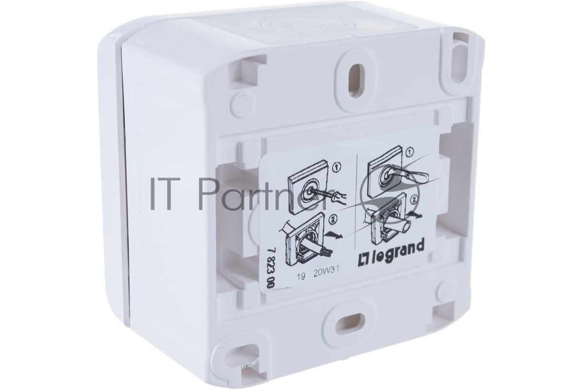 Выключатель одноклавишный Quteo IP44 (Белый) Legrand Legrand 782300