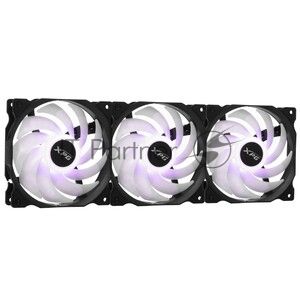 Комплект вентиляторов для корпуса ADATA XPG VENTO 120 ARGb PWM белый, 120 мм, 1850 об/мин, 21 дБ, 4 pin