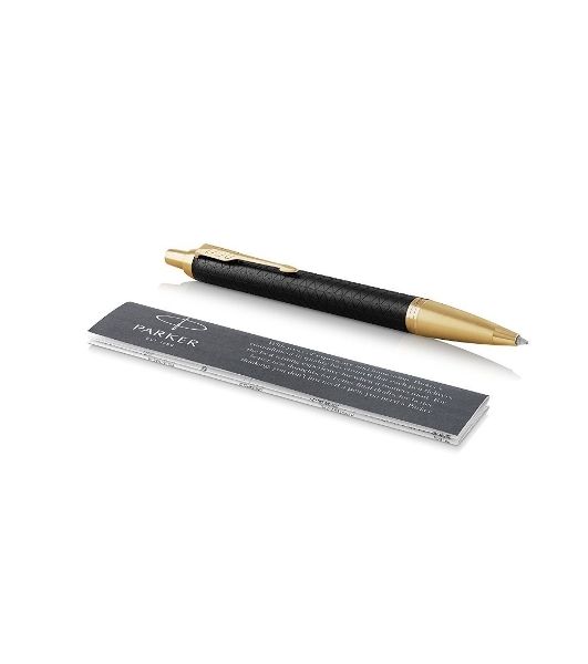 Ручка шариковая Parker IM Premium K323 (CW1931667) Black GT, M, синие чернила, подарочная коробка