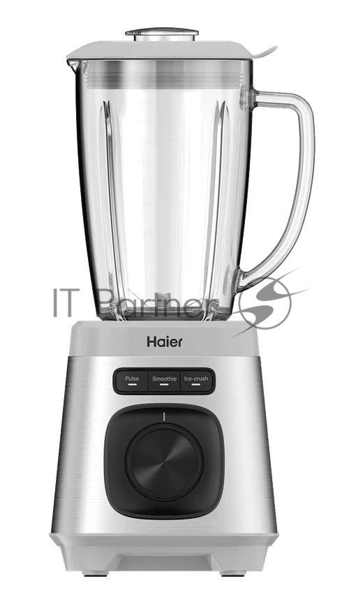 Блендер стационарный Haier HB-502 серебристый, 1200 Вт, 1 скорость