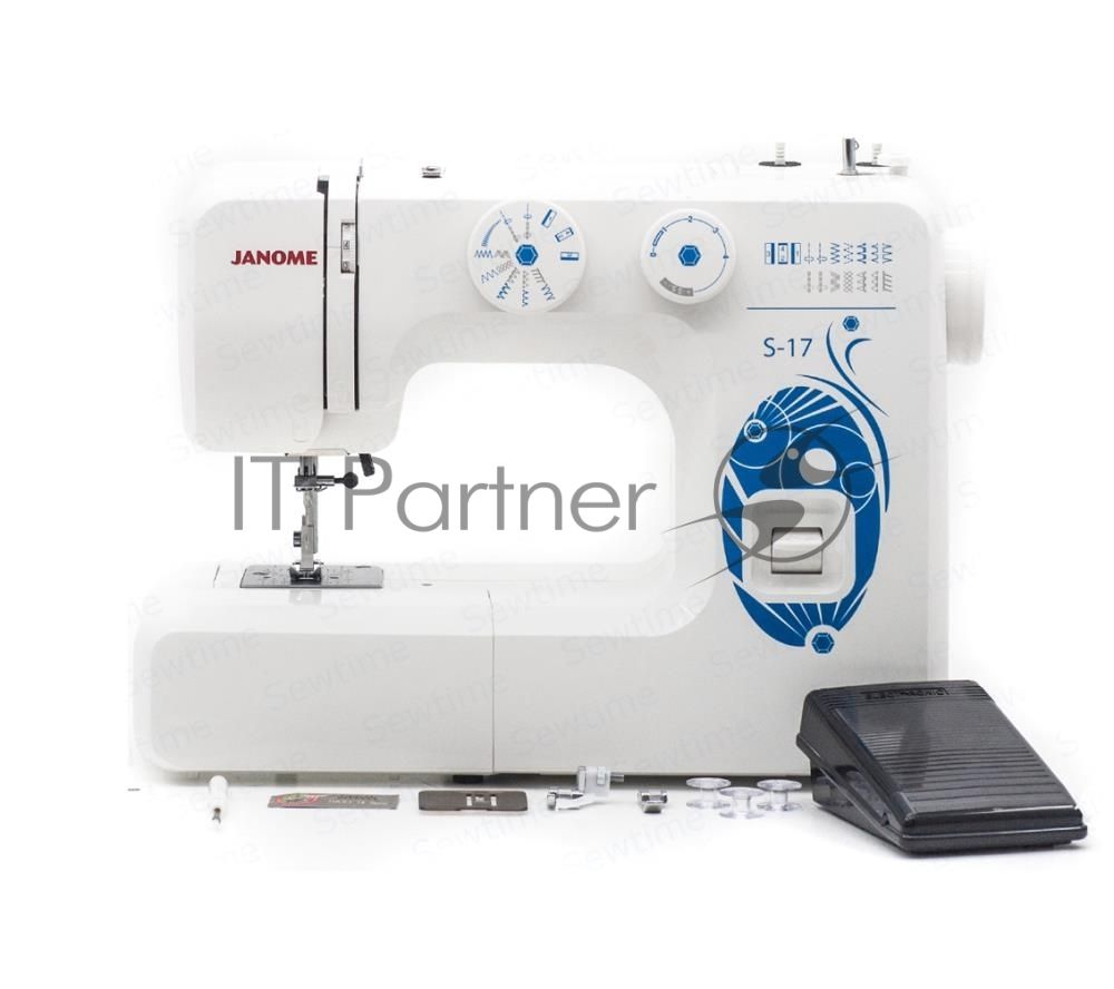Швейная машина Janome S-17 белый