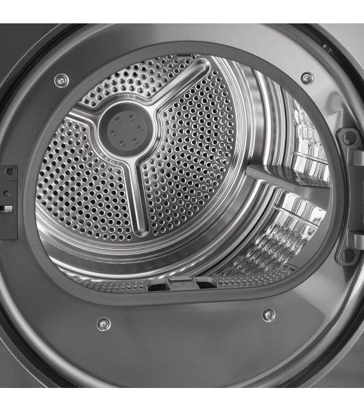 Сушильная машина Korting KD 69IHP10 An антрацит, 10 кг, сушка - конденсационная, программ - 12, 59.5 x 85 x 62.7 см