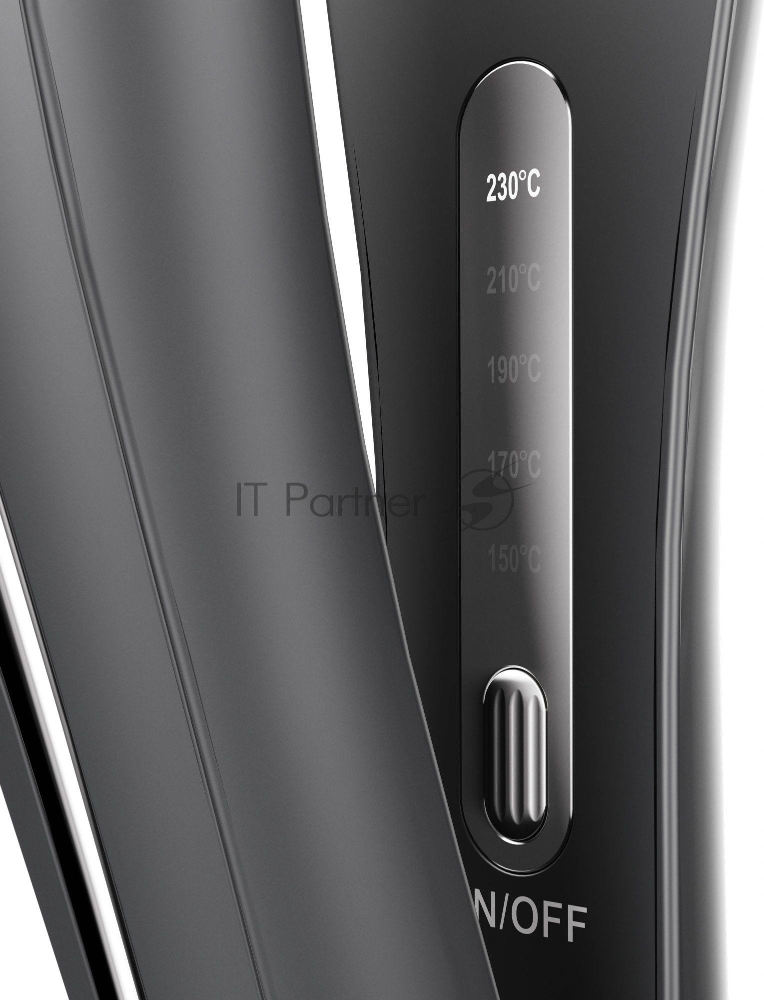 Выпрямитель для волос Haier HHS-618 черный, 30 мм, 220 °C, 5 режимов