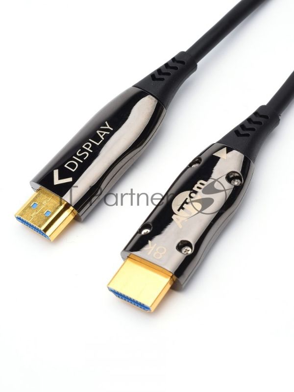 Кабель HDMI 10 м (HIGH speed, Metal gold, Optical) 8K VER 2.1 Кабель HDMI 10 м (HIGH speed, Metal gold, Optical) 8K VER 2.1