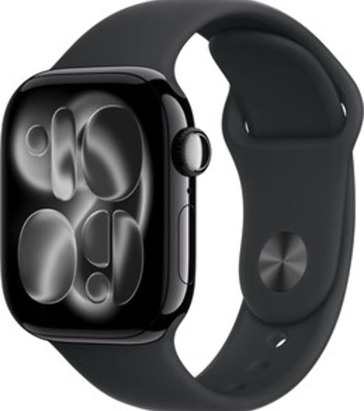 Умные часы Apple Watch Series 11 A3331, 1.77" OLED, Wi-Fi, Bluetooth 5.3, черный
