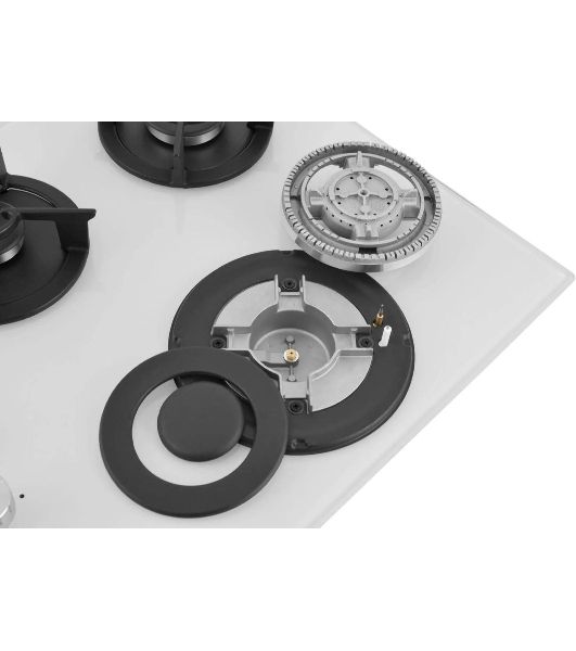 Варочная панель газ ZUGEL ZGH452W, белая