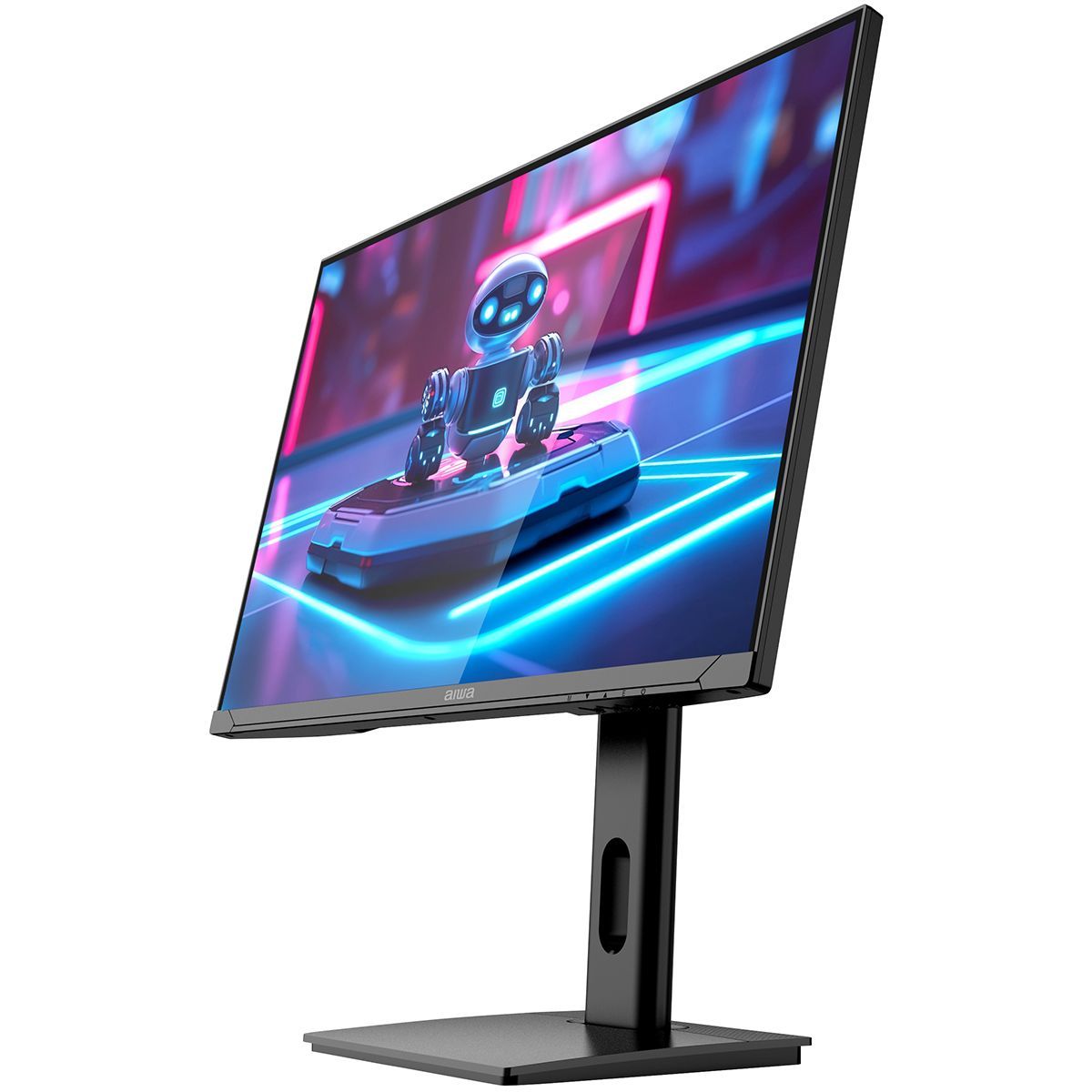 Монитор 27" Aiwa MD2710 IPS 1920x1080, 360 Гц, 1 мс, 16:9, 300 кд/м², 2xHDMI 2.0, 2xDP 1.2, 3.5 Jack, динамики (2x3 Вт), HDR10, FreeSync, G-Sync, черный