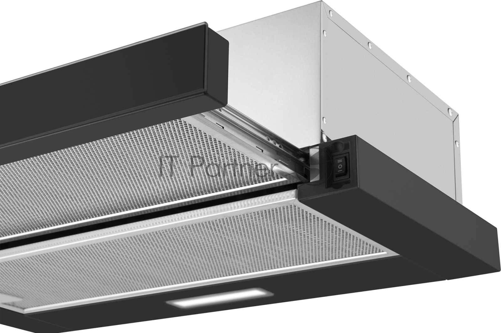 Вытяжка Weissgauff TEL 600 2M Black Glass