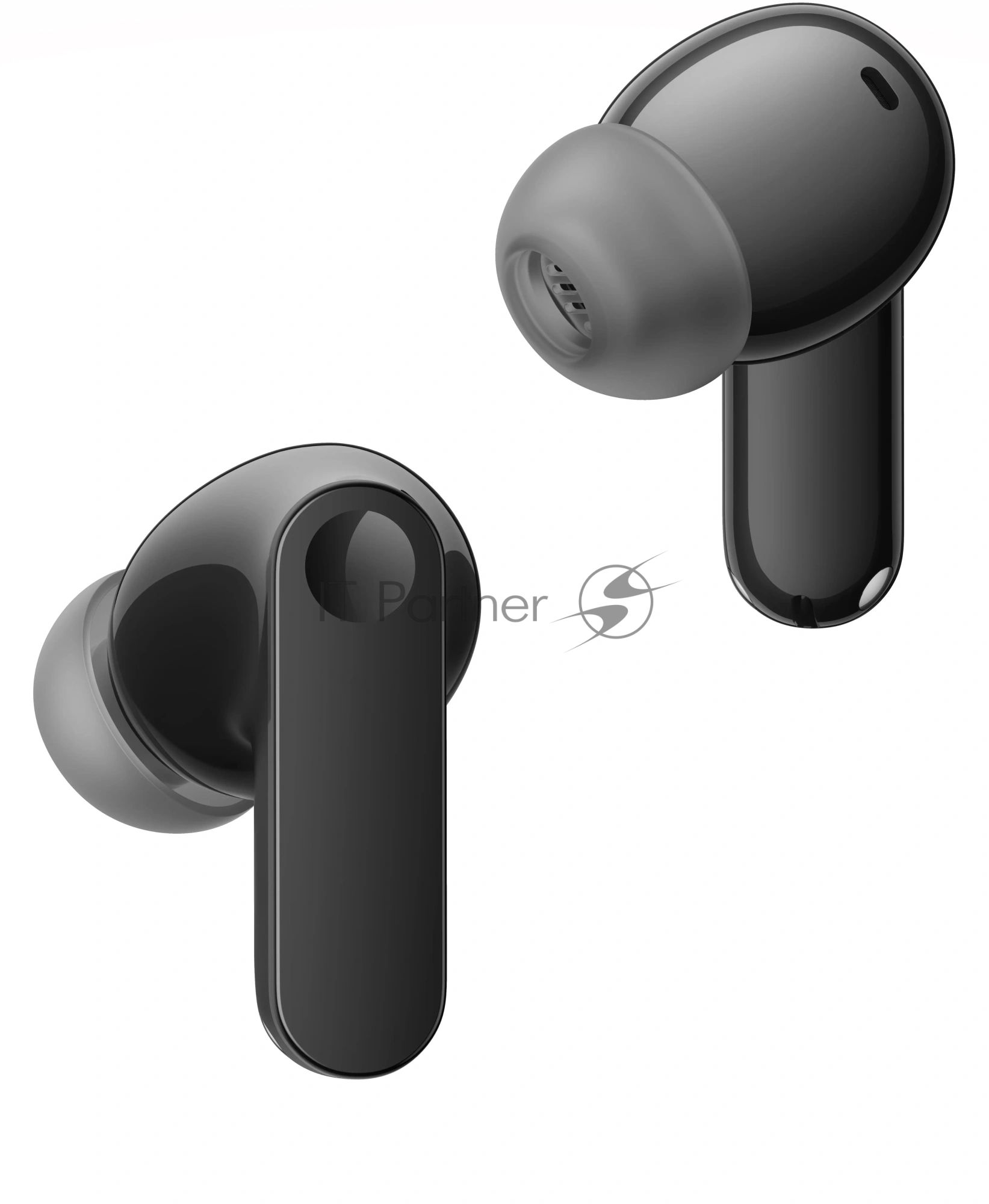Наушники TWS Realme Buds T500 Pro черный, внутриканальные, Bluetooth, активное шумоподавление, до 56 ч