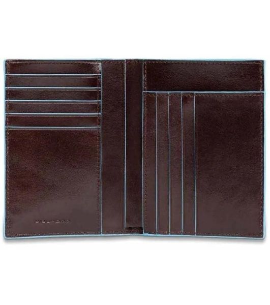 Кошелек мужской Piquadro Blue Square PU1393B2/MO, натур.кожа, красное дерево